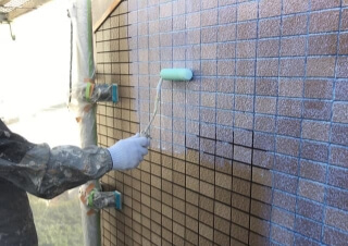 漏水防止工事の様子